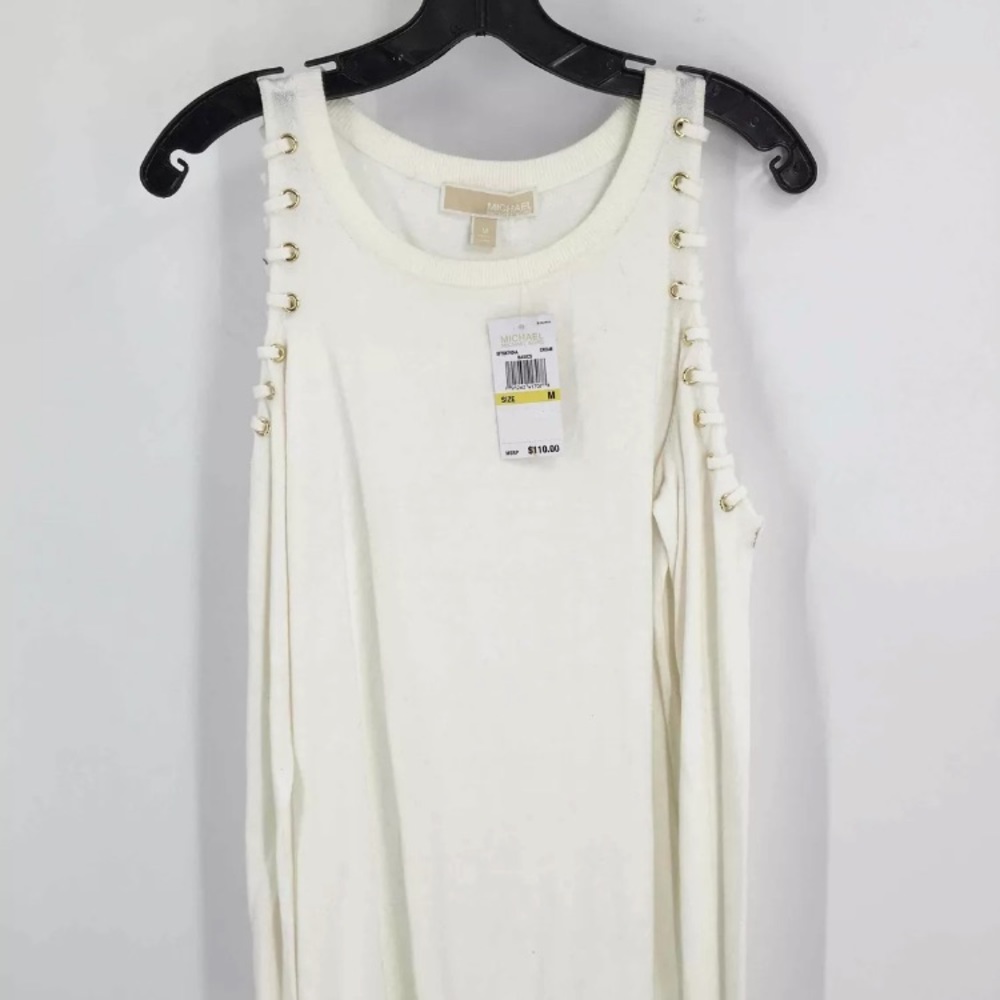 NWT! HOST PICK! ❤️Michael Kors Ivory Pull Over sweater Top
